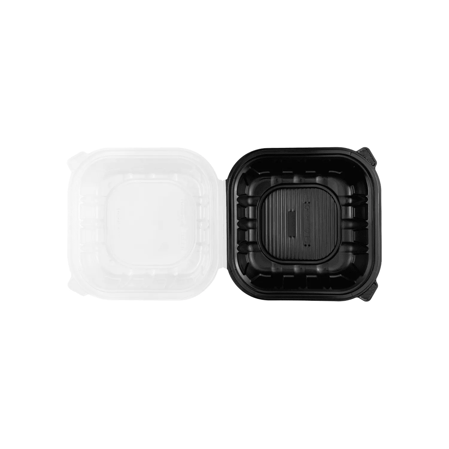 [150 ct] 9" x 9" Premium PP Hinged Container