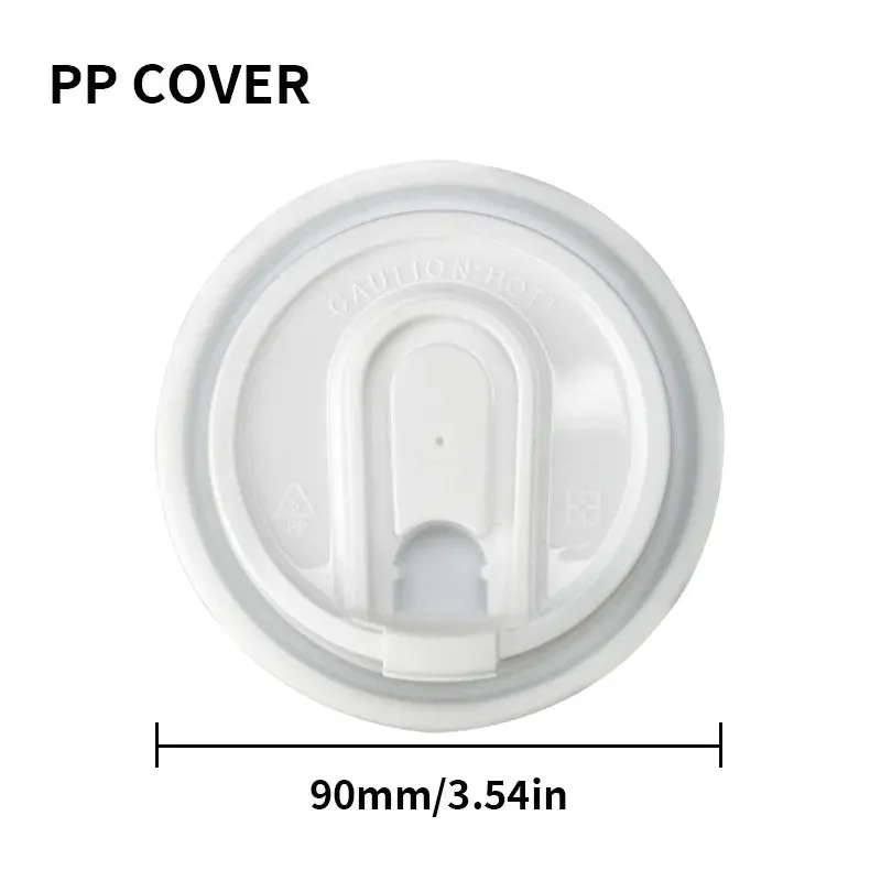 24 Piece Rainbow Double Wall Paper Cups 8 / 12Oz Hot / Cold Disposable Lids