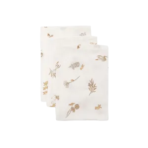 3-Pack Washcloth Muslin 15x20cm - Riverside