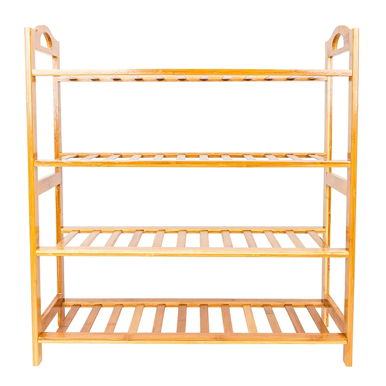4-Tier Bamboo Shoe Rack