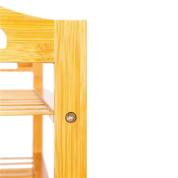 4-Tier Bamboo Shoe Rack
