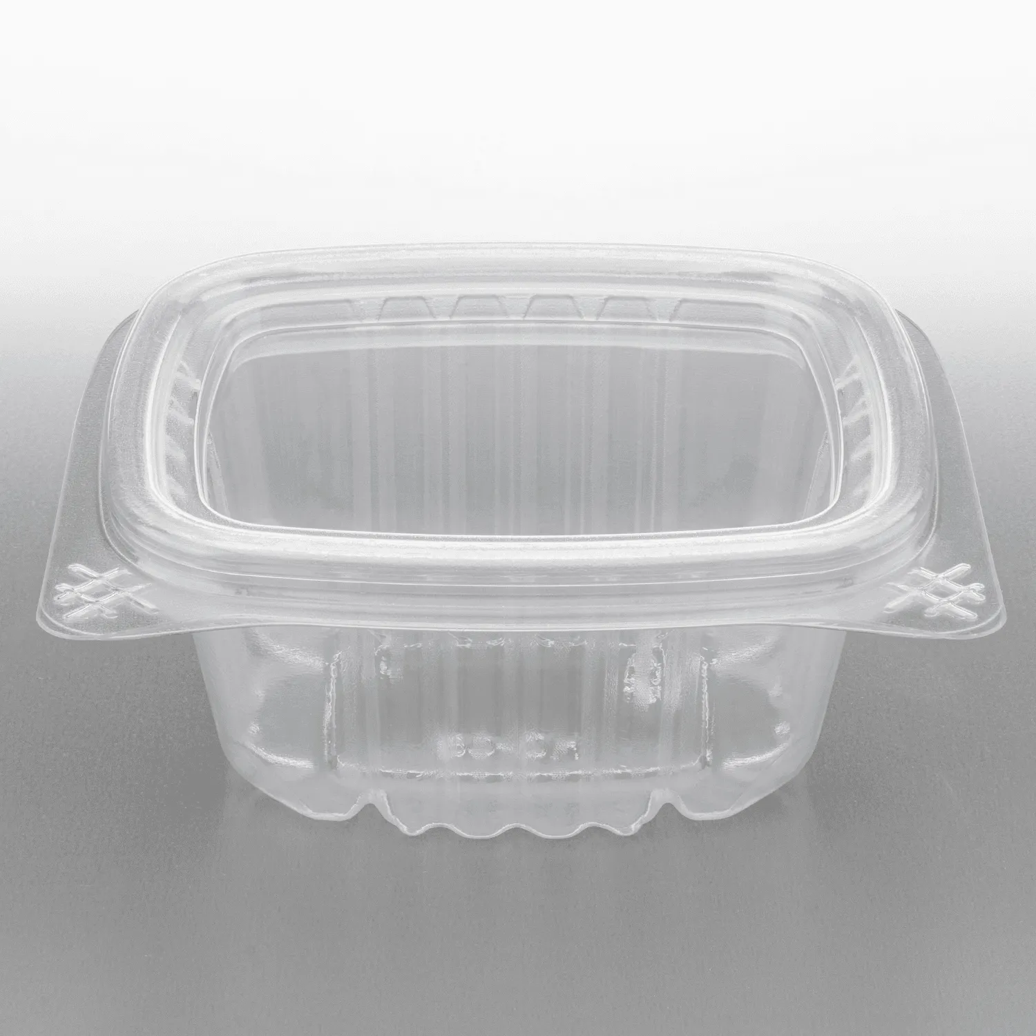 [400 ct] 6 oz Hinged Deli Container | PET