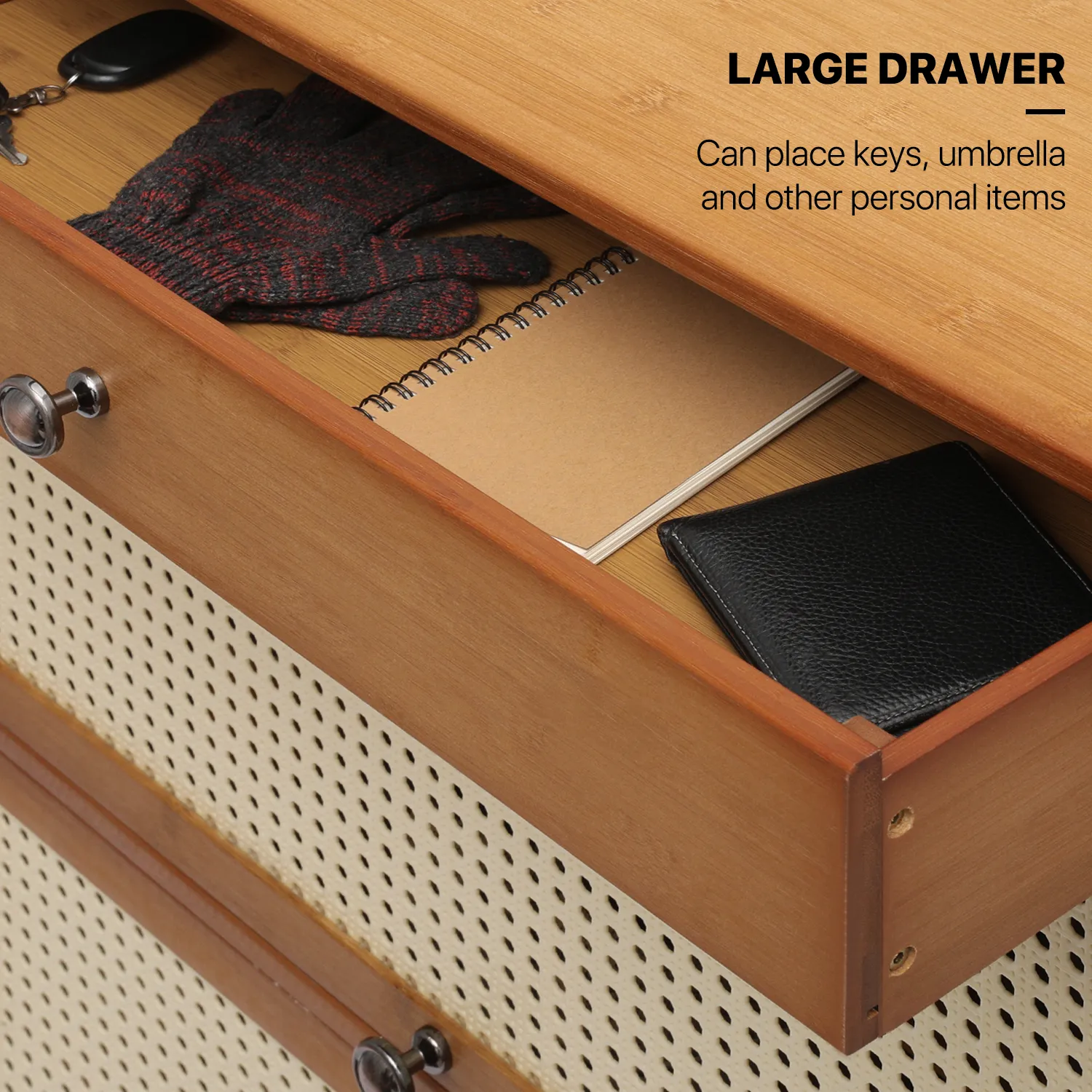 40" Shoe Storage - 8 Tiers 4 door - Brown