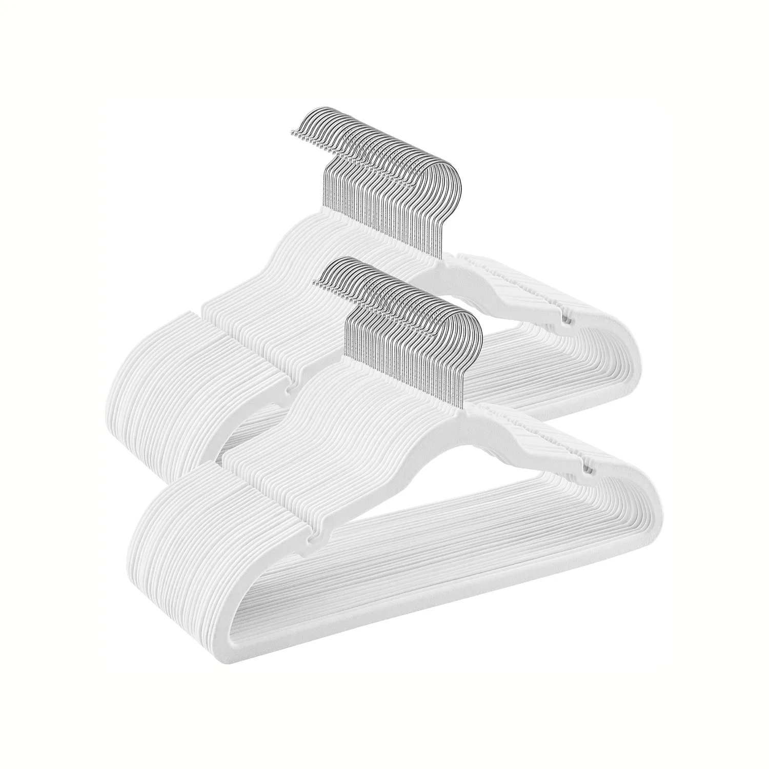 50-Pack Non-Slip Coat Hangers 16.9 Inches