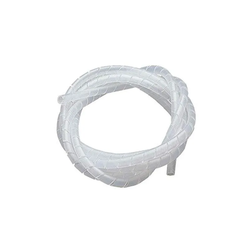 6Mm X 5M Transparent Spiral Cable Organizer Sd-30152