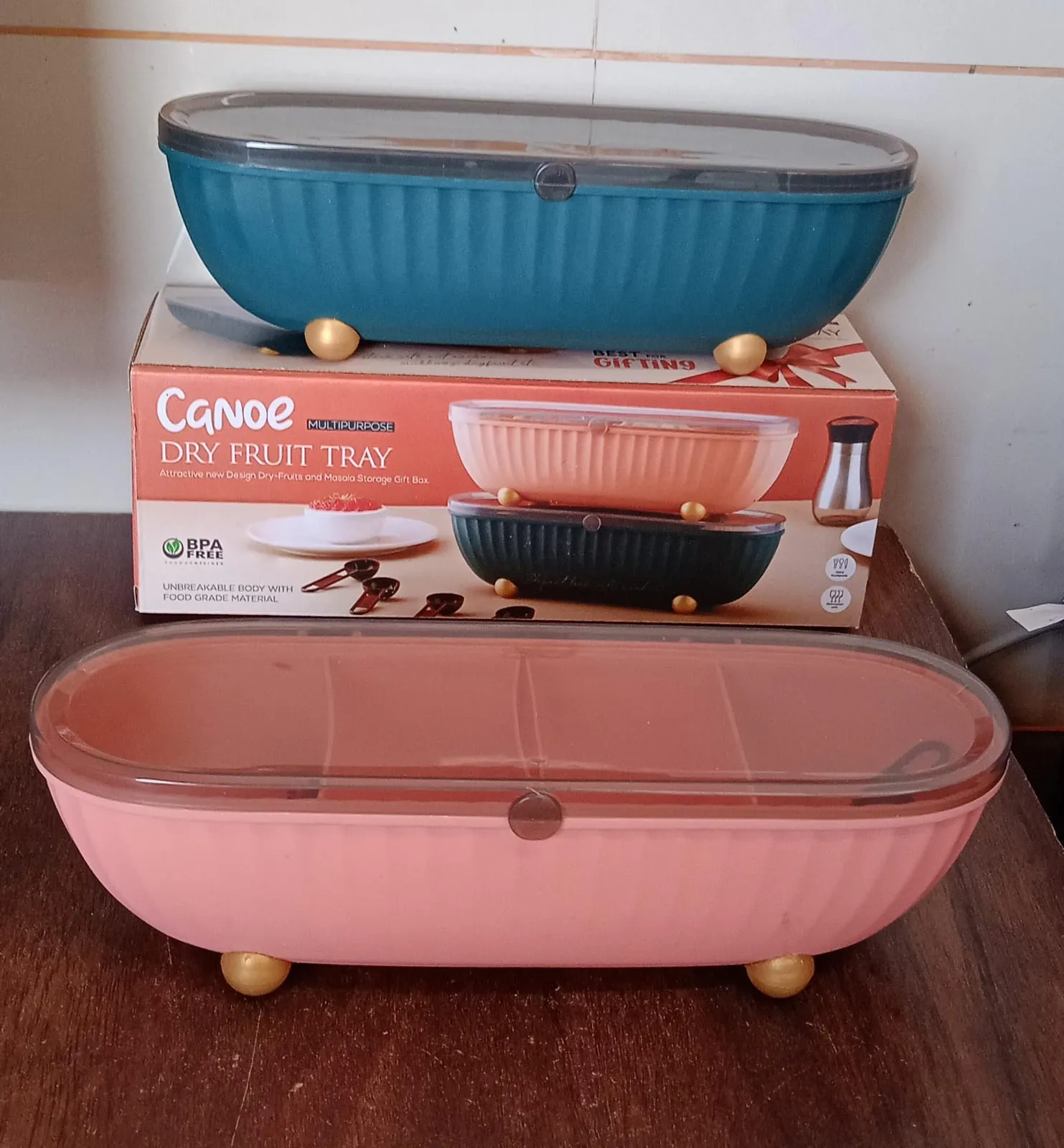 8255Spice Bottle Spice Jar Durable Spice Seasoning Box, Jar Food Grade Spoon Seasoning Case for Kitchen / Dry fruit Tray (1 Pc)