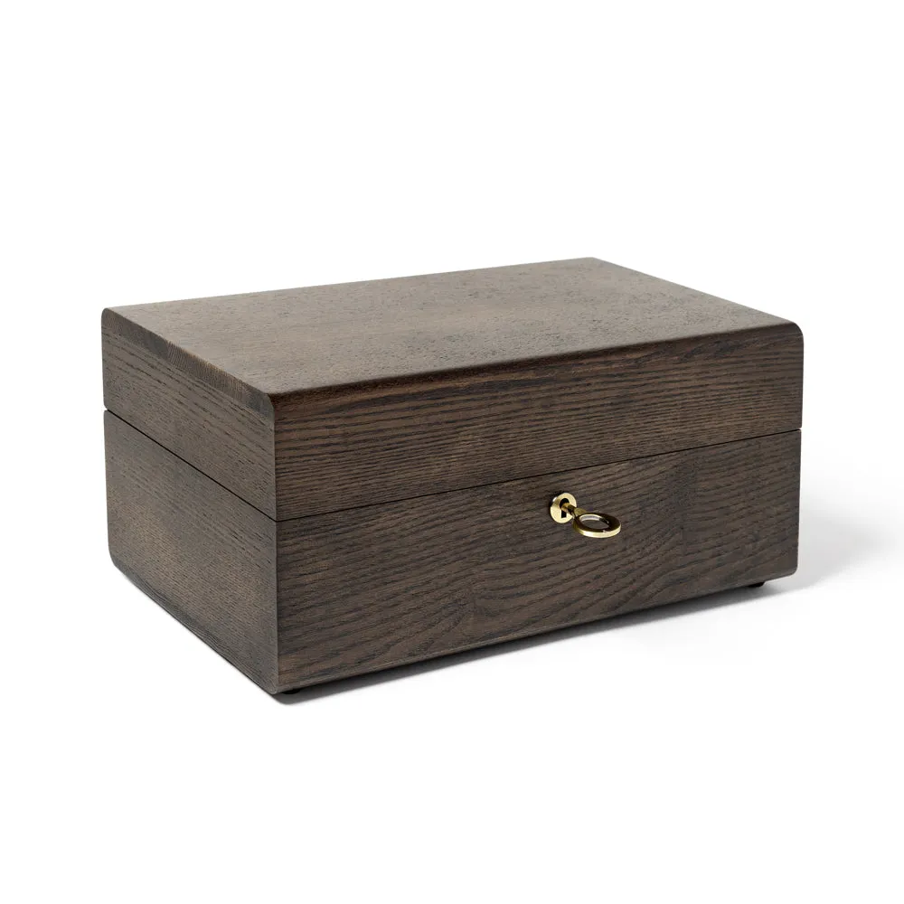 Ash Wood Brown Stash Box