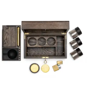 Ash Wood Brown Stash Box
