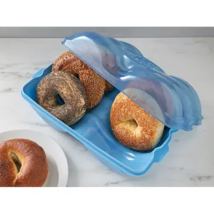 Bagel Fresh Container - Fresh Bagel Keeper & Airtight Storage