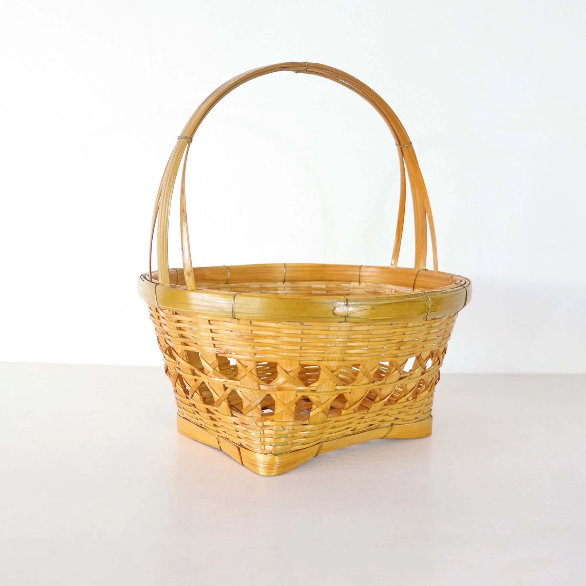 Bamboo Basket - Ko Ra Chat By Thaihome