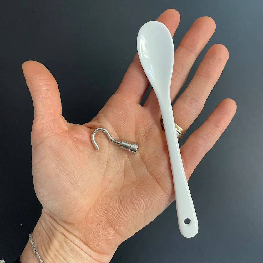 Ceramic Spoon   Magnetic Hook
