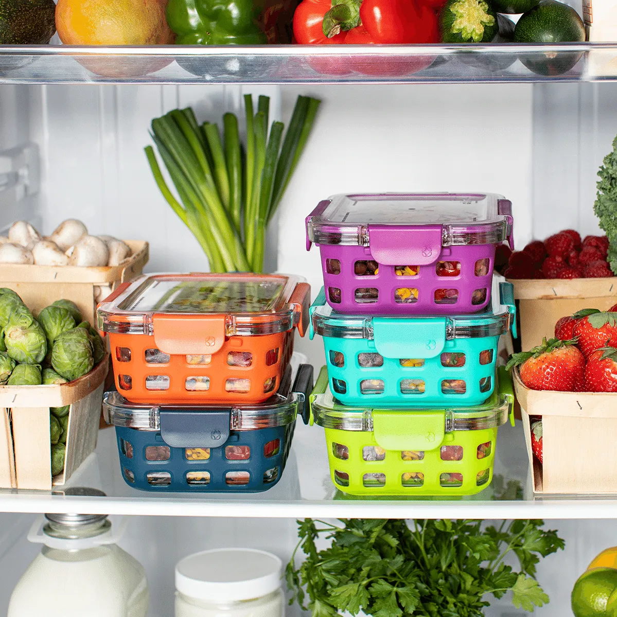 Duraglass™ Meal Prep Containers, Set of 5