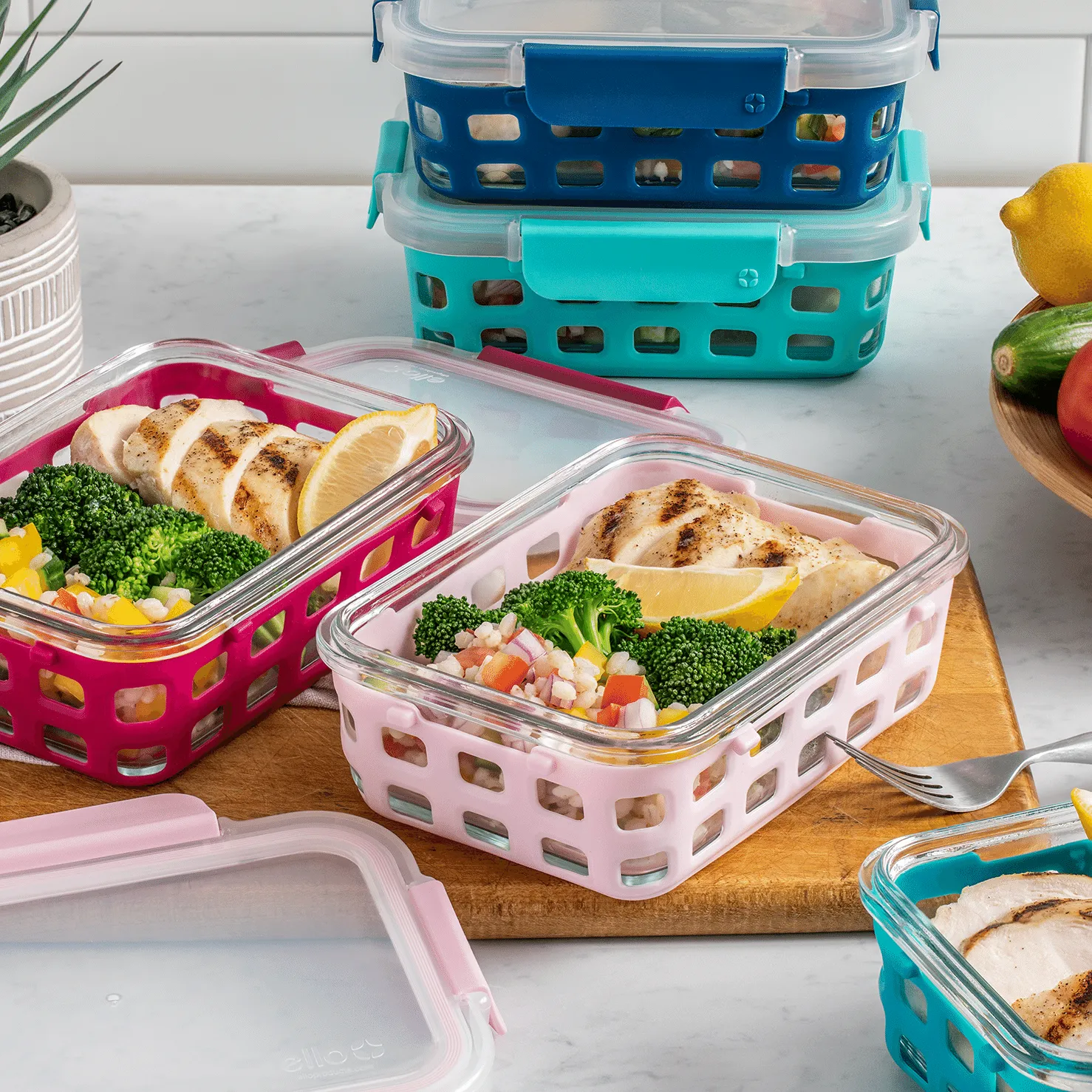 Duraglass™ Meal Prep Containers, Set of 5