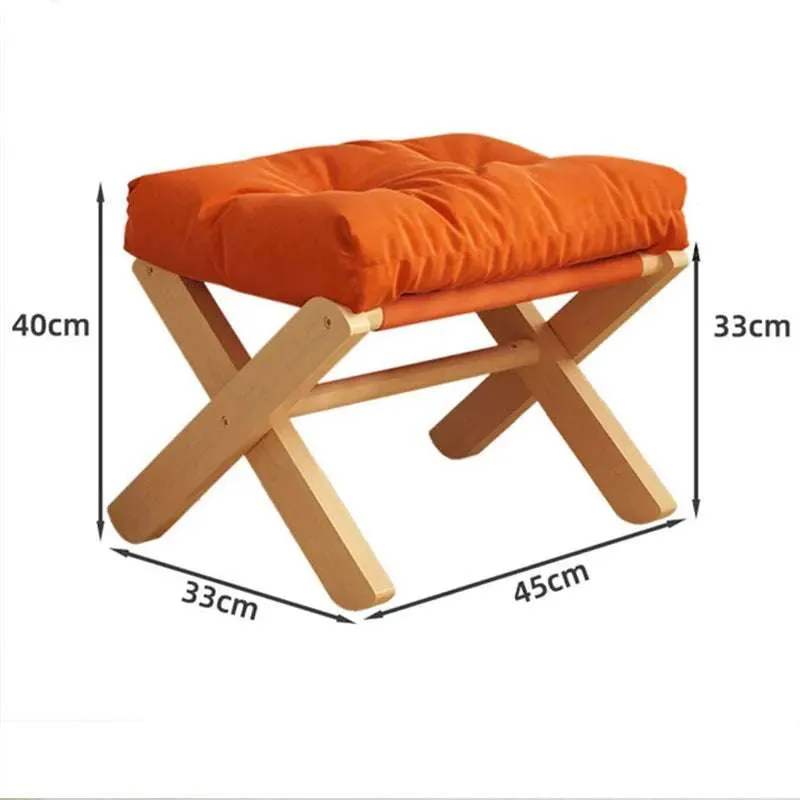 Foldable Wooden Multi-Purpose Stool