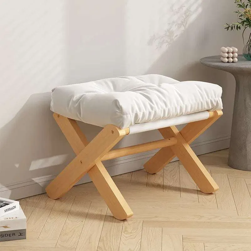 Foldable Wooden Multi-Purpose Stool