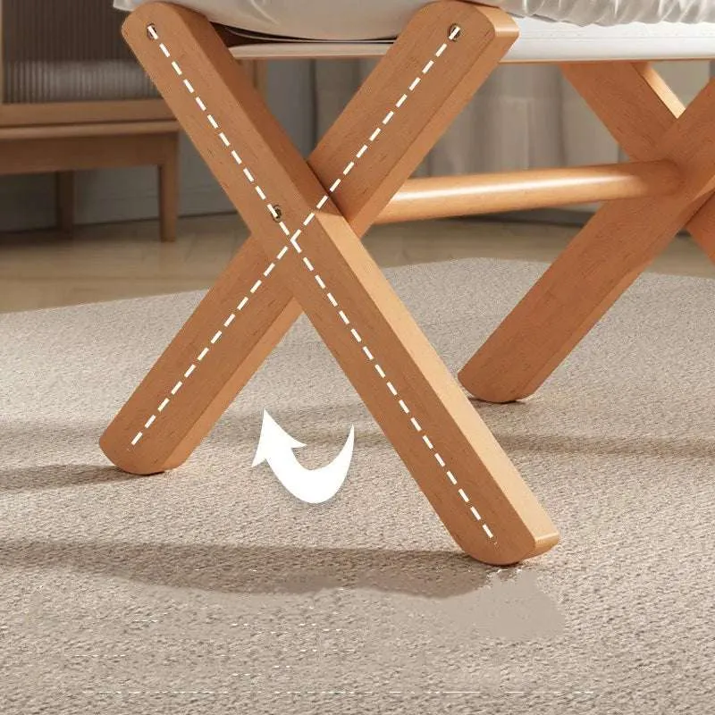 Foldable Wooden Multi-Purpose Stool