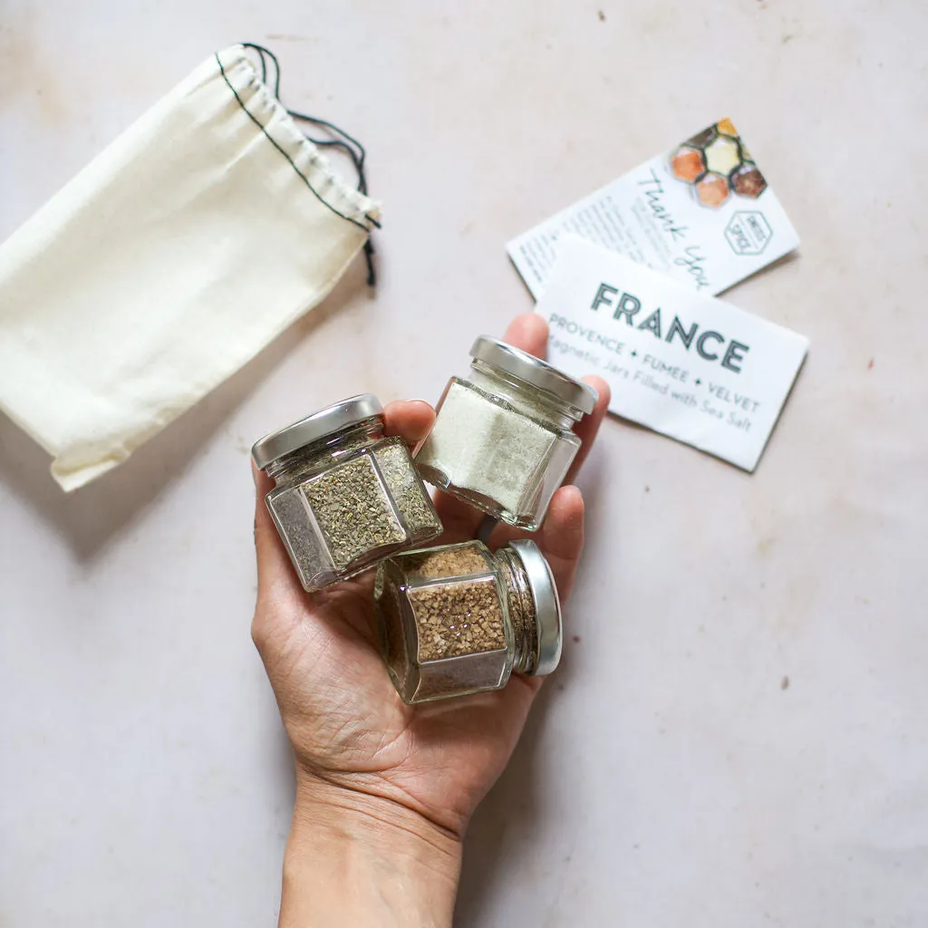 FRENCH SALTS | Velvet, Herbes de Provence & Fumée Sea Salts