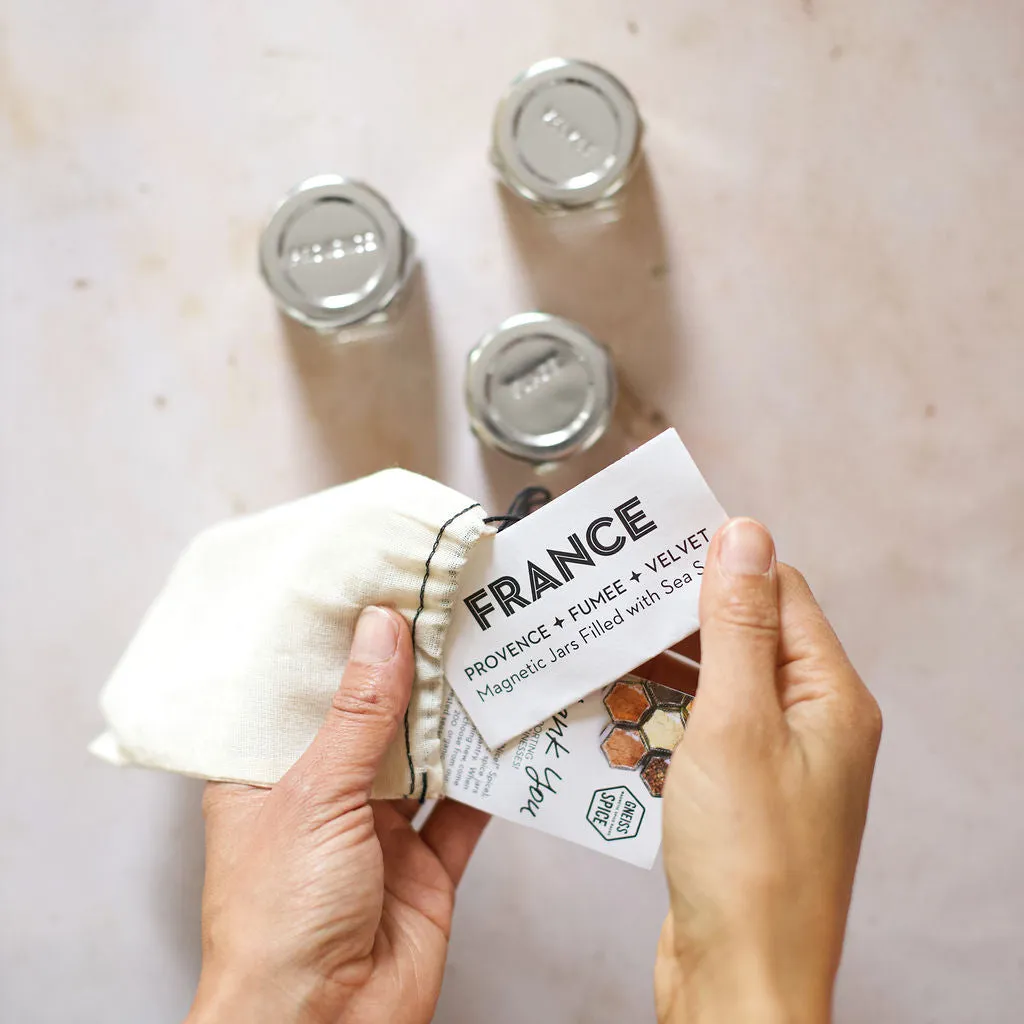 FRENCH SALTS | Velvet, Herbes de Provence & Fumée Sea Salts