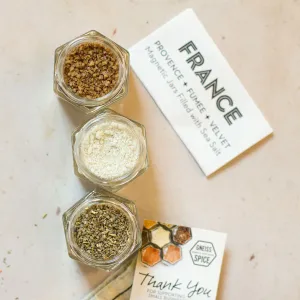 FRENCH SALTS | Velvet, Herbes de Provence & Fumée Sea Salts