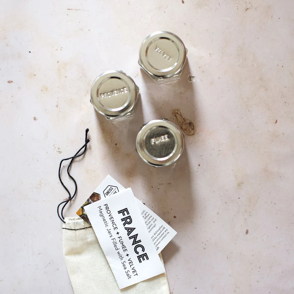 FRENCH SALTS | Velvet, Herbes de Provence & Fumée Sea Salts