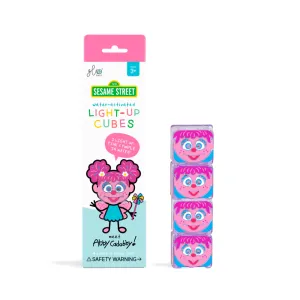 Glo Pals Light Up Cubes (4 pack) Sesame Street - Abby Caddaby