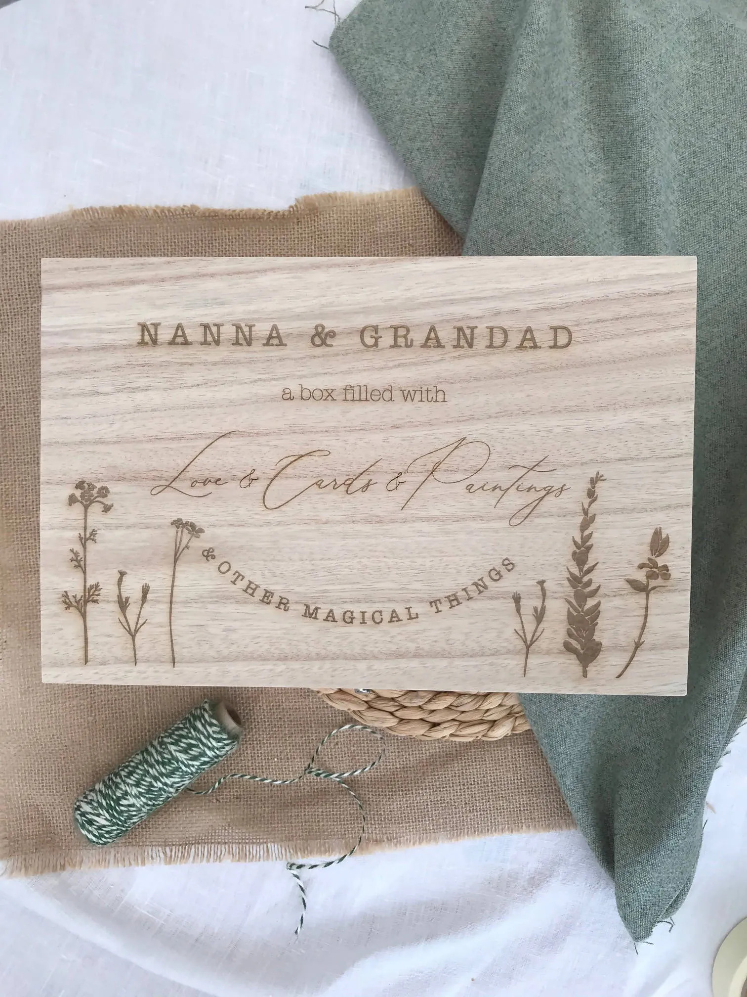 Grandparent Keepsake Box