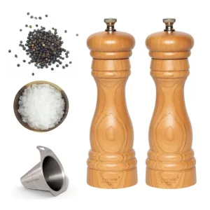 GRINDER BUNDLE: Includes Mill Set, Salt and Pepper Refills   Funnel