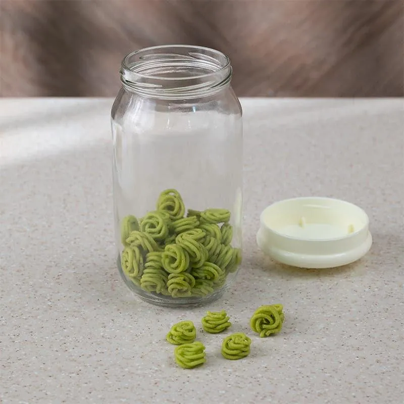 Hadora Transparent Storage Jar - 1000 ML