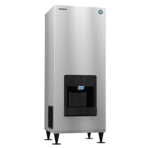 Hoshizaki DKM-500BAJ 30" Floor Model Crescent Ice Dispenser, 545 lb, 200 lb Storage, Bucket Fill, 115v
