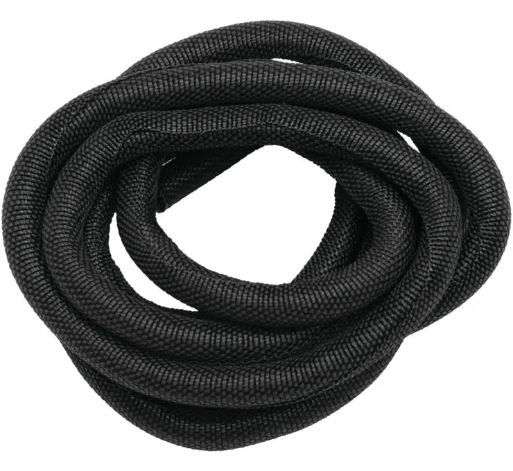 Kuryakyn 1995 Round-It Wire Tidy/Cable Wrap Black 1/2 in 6 Ft Long