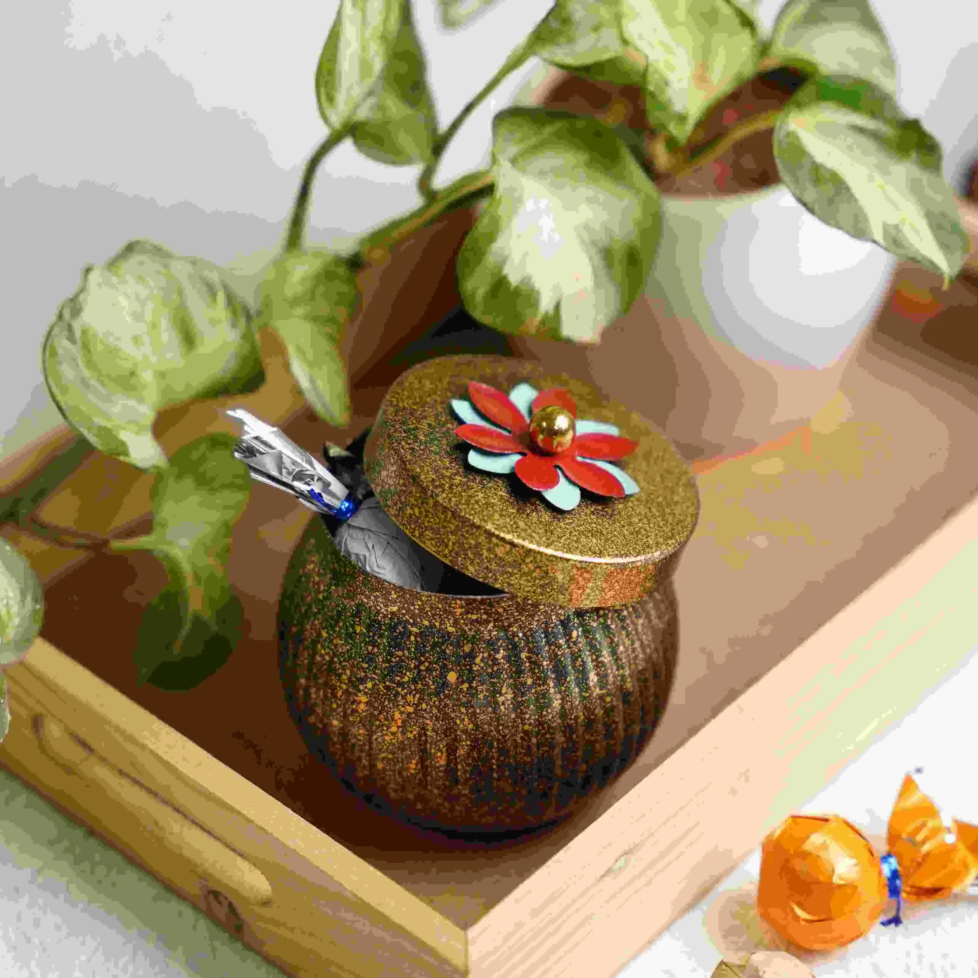Monsoon Lily Dry Fruit Jars | Set of 2