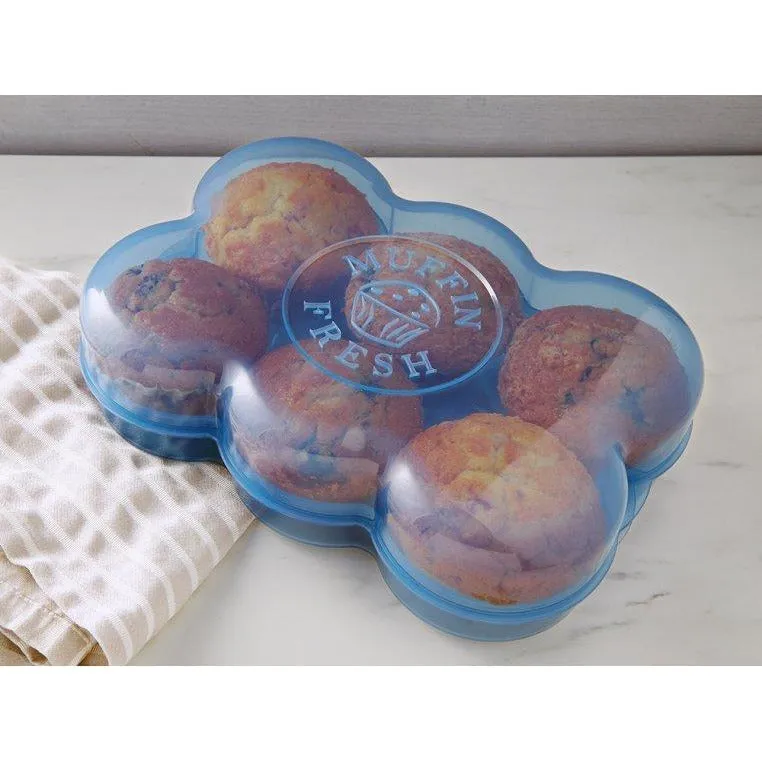 Muffin Fresh Container - Fresh Muffins Keeper & Airtight Storage