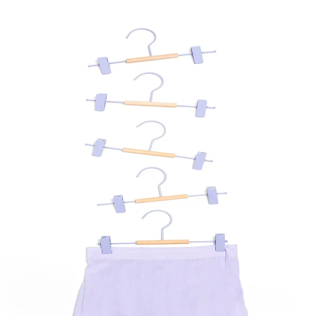 Mustard Made Kids Clip Hangers - Lilac