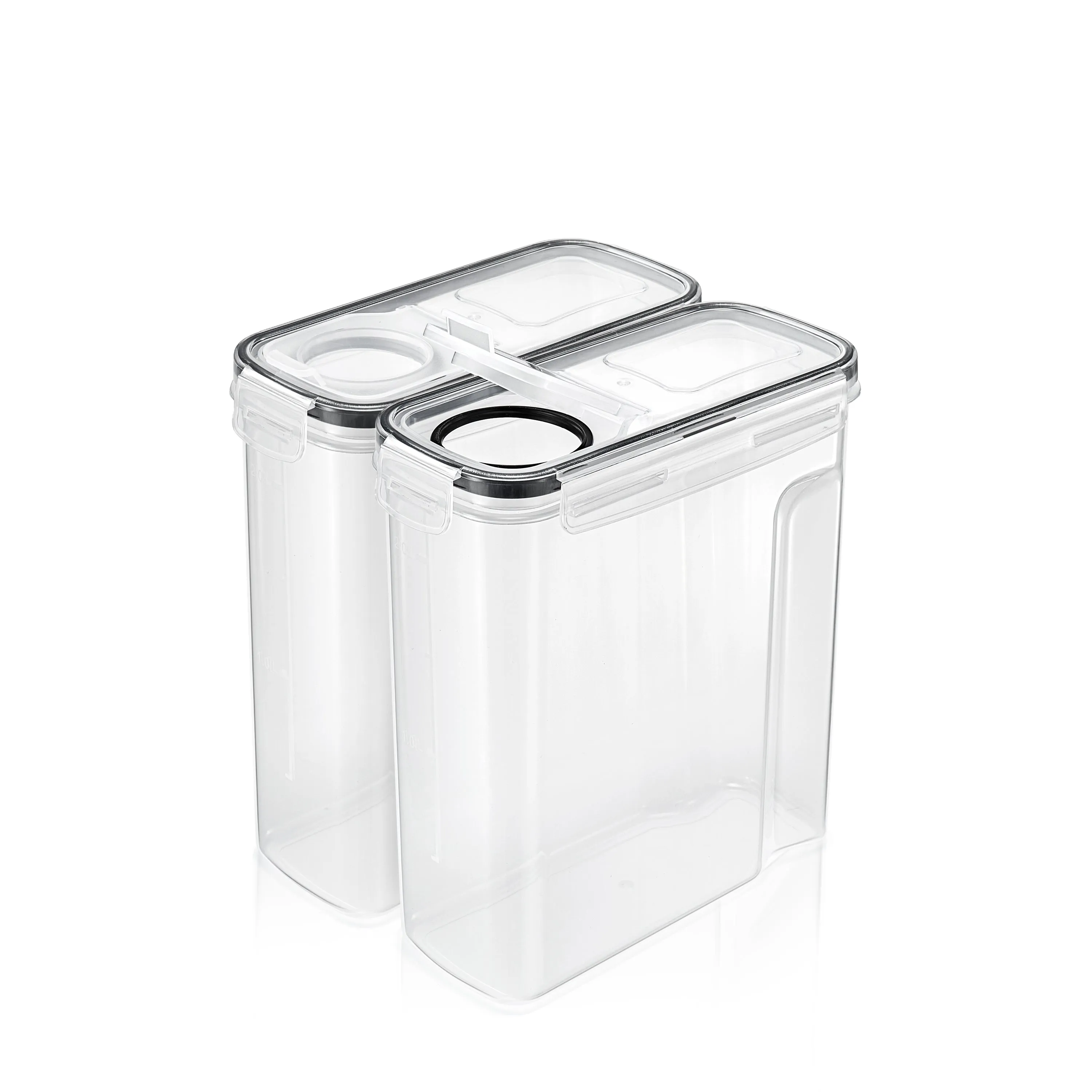 Narrow Airtight Food Storage Dispensers (2 Pack)