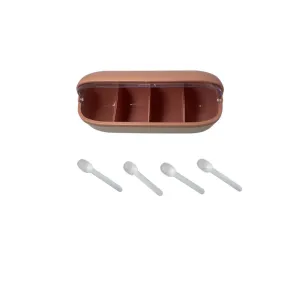 Nordic Style Seasoning Jar Set With Scoops Ib-84