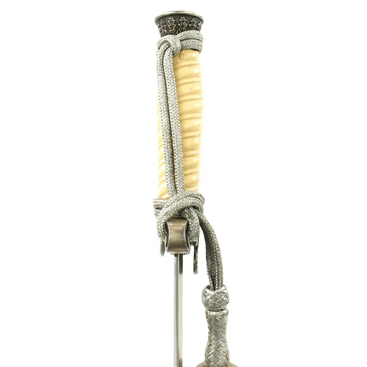 Original WWII German Army Heer Officer Dagger with Hanger and Portepee by P.D. Lüneschloss Solingen