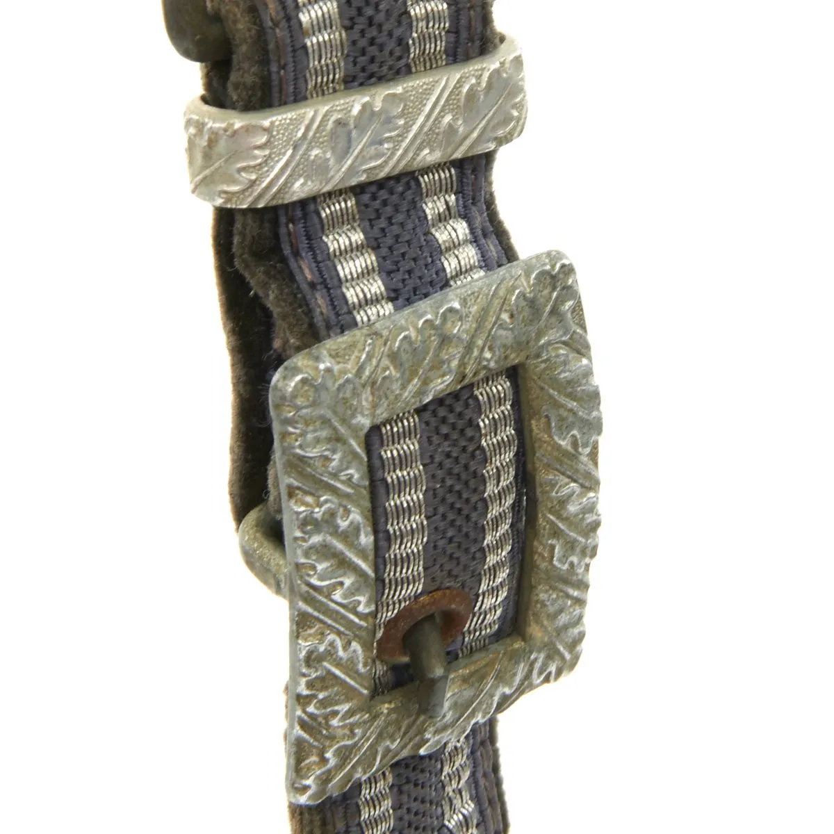 Original WWII German Early 2nd Model Luftwaffe Dagger by SMF with Nickel-Plated Blade and Hanger
