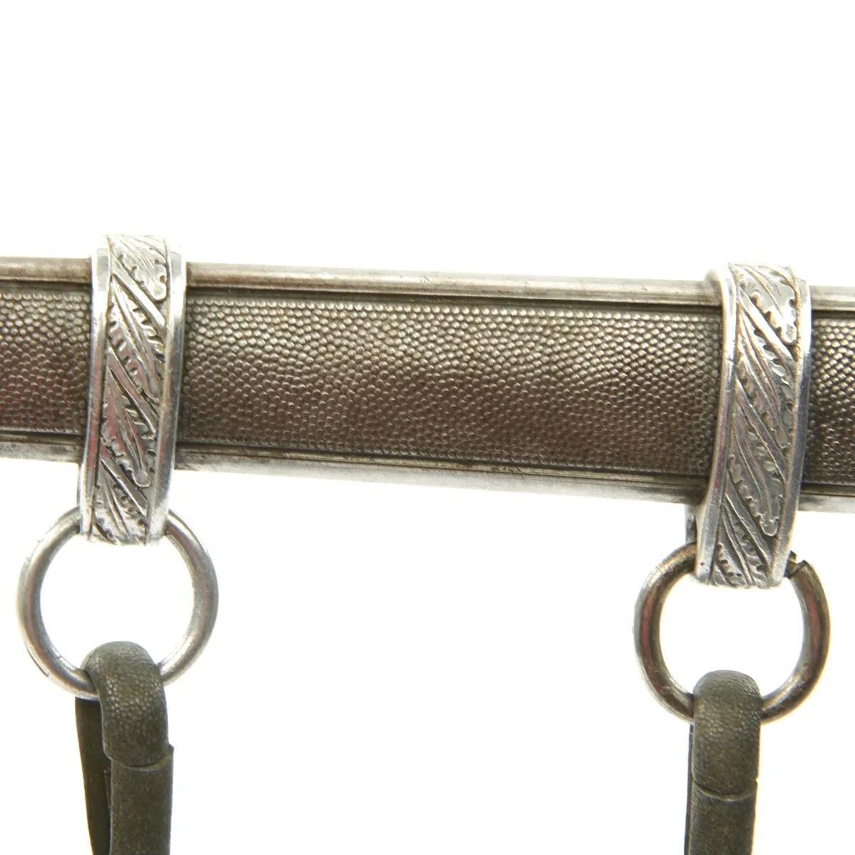 Original WWII German Early 2nd Model Luftwaffe Dagger by SMF with Nickel-Plated Blade and Hanger
