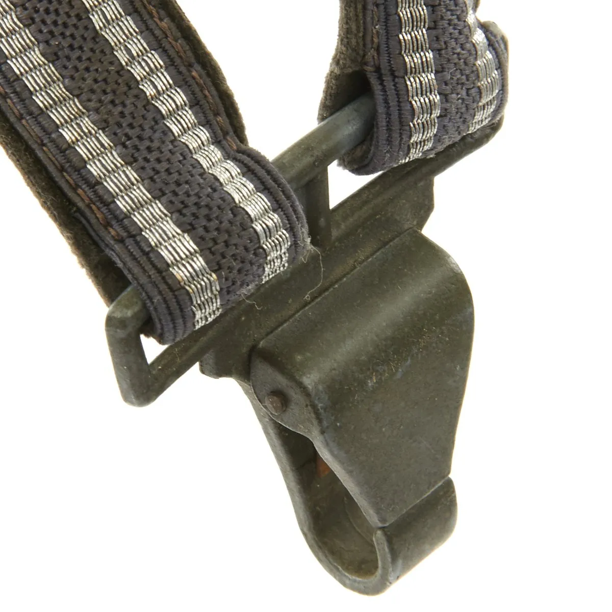 Original WWII German Early 2nd Model Luftwaffe Dagger by SMF with Nickel-Plated Blade and Hanger