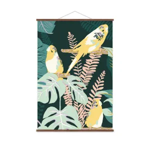 Paint By Numbers Kit (Budgies)