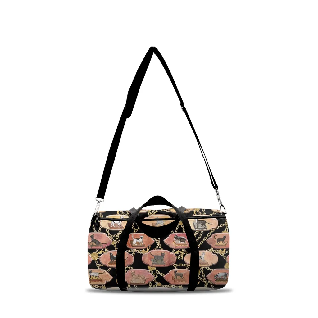 "Good Luck Cats" Duffle Bag