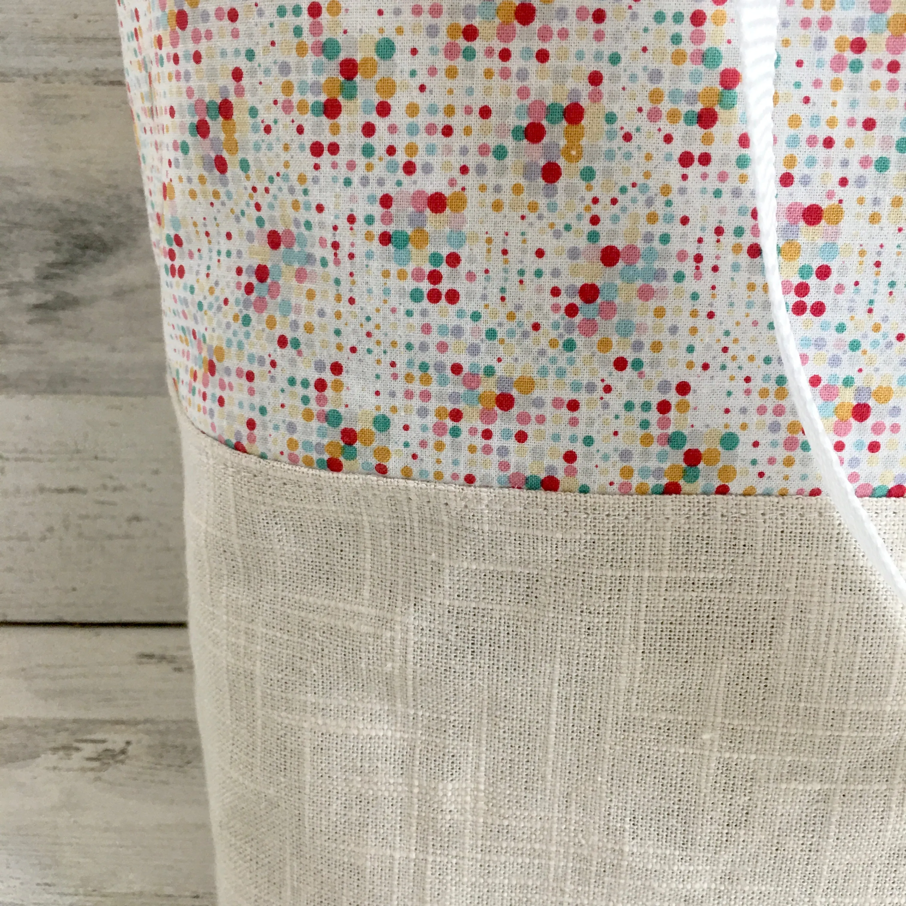 Rainbow Confetti - Travel Tote Bag