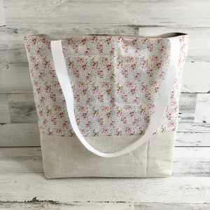 Rainbow Confetti - Travel Tote Bag