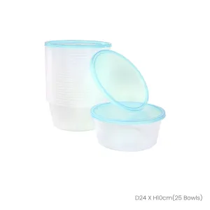 RD.L.M.HIGH 25S TW BOWL W/COVER (TW1-3000-25)