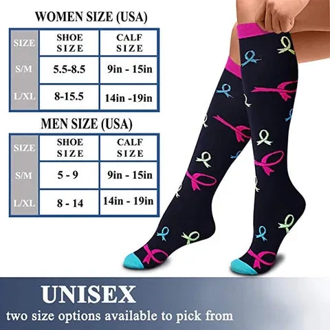ROYALUCK Knee High Compression Sock for Running, Cycling,Athletic