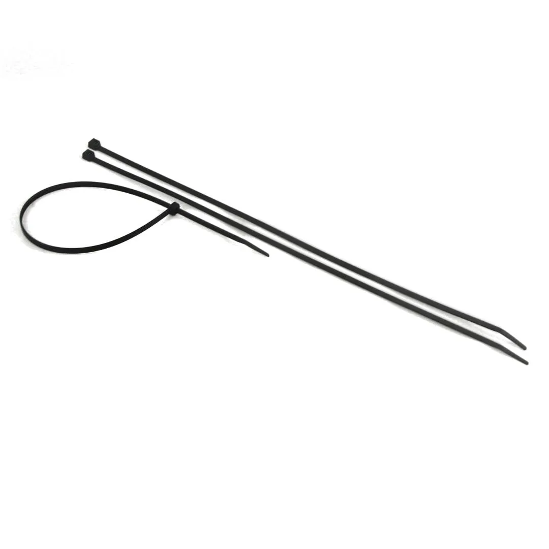 SCP 8" Cable Ties Black Bag of 100
