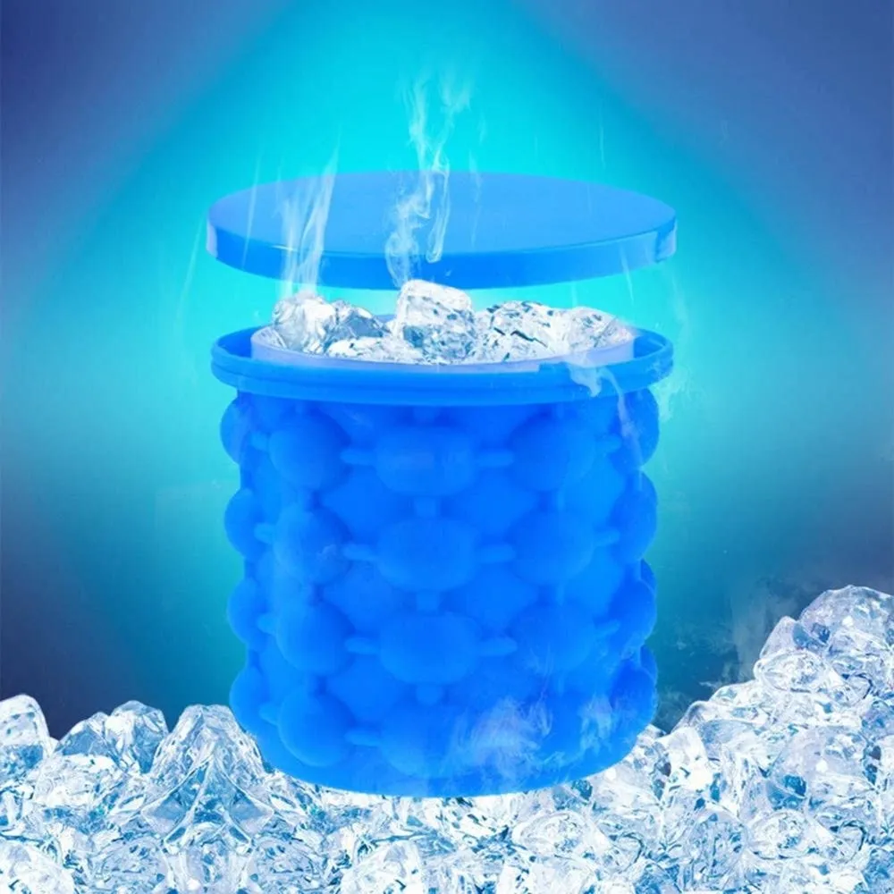 Silicone Genie Ice Cube Maker