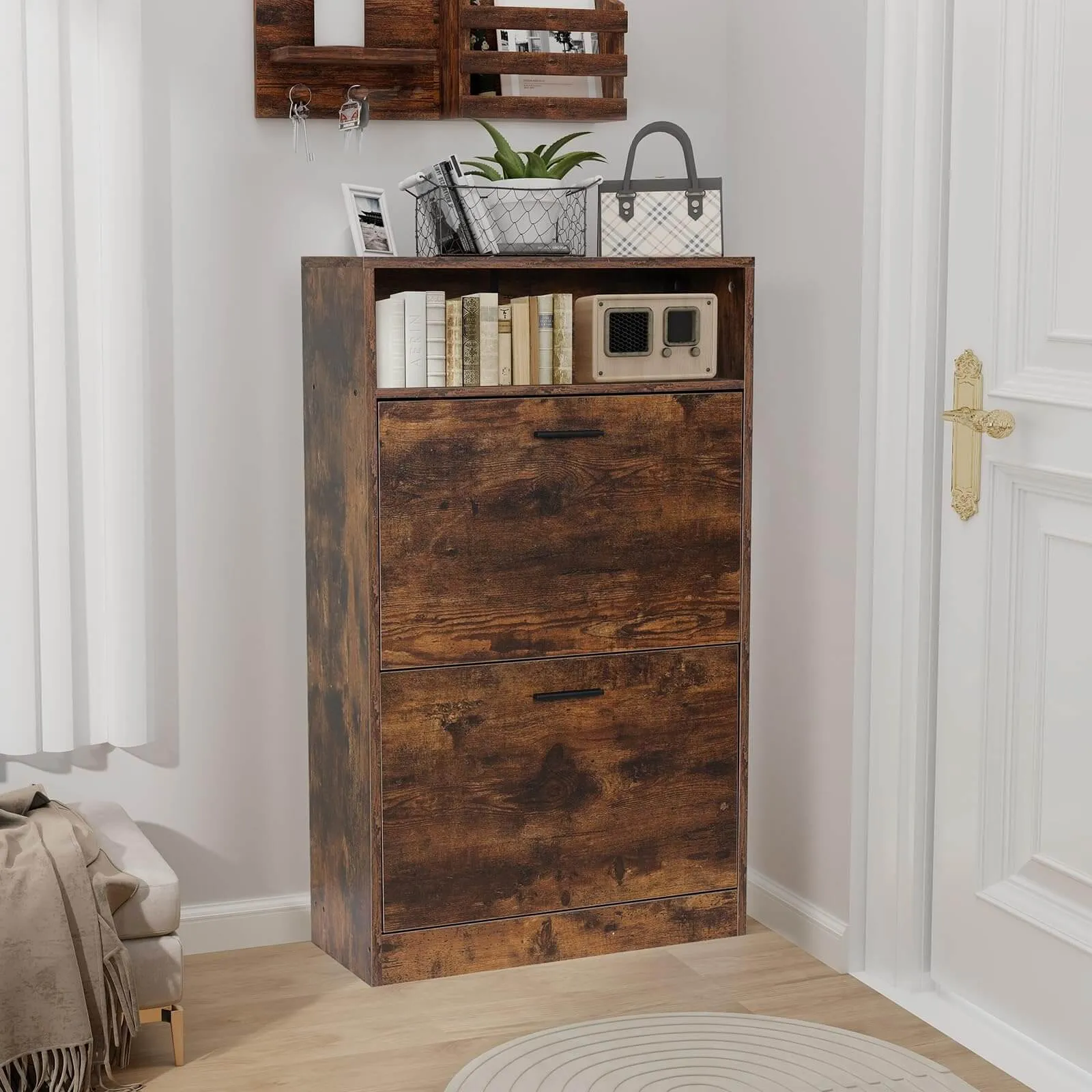 Slim Shoe Storage Cabinet IF040