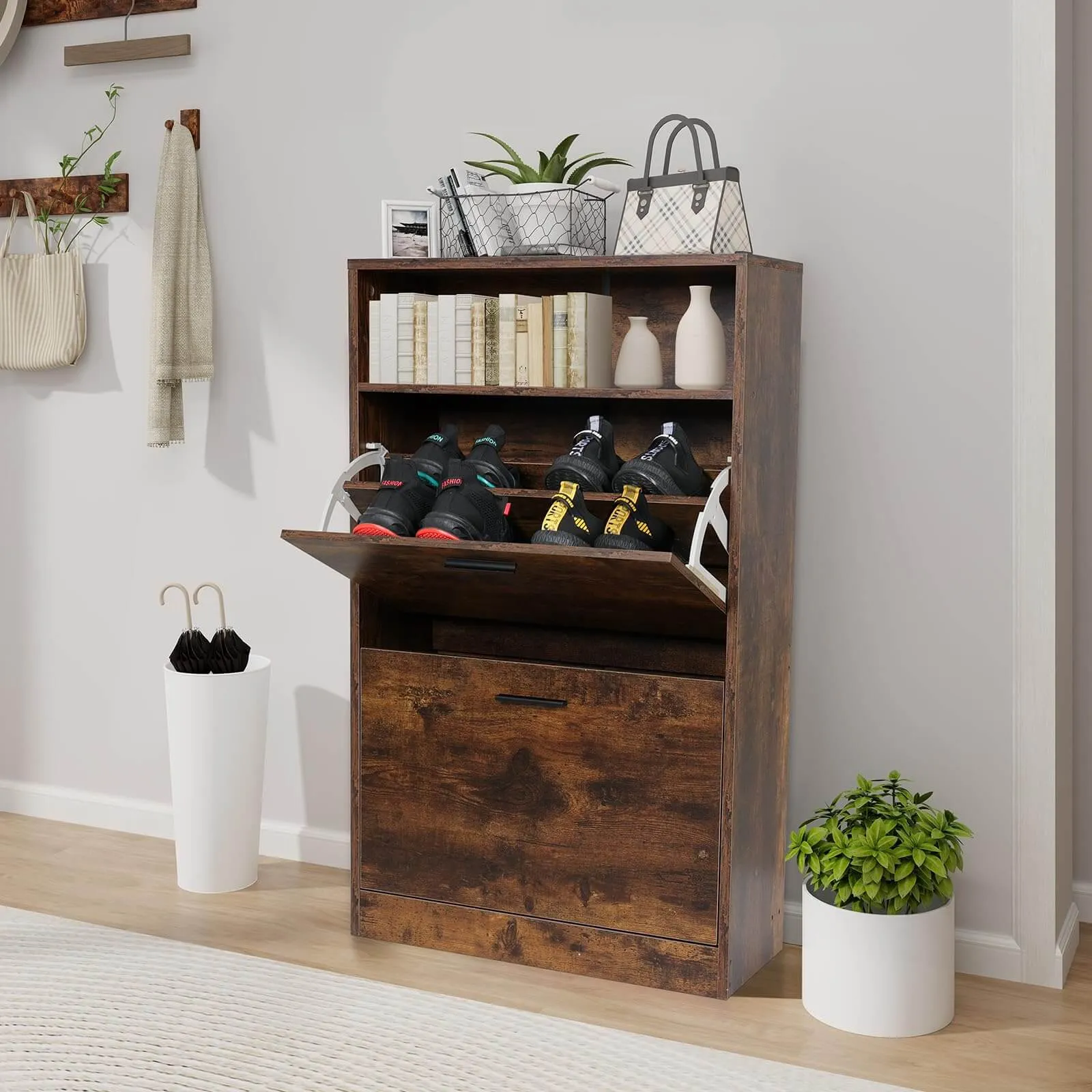 Slim Shoe Storage Cabinet IF040