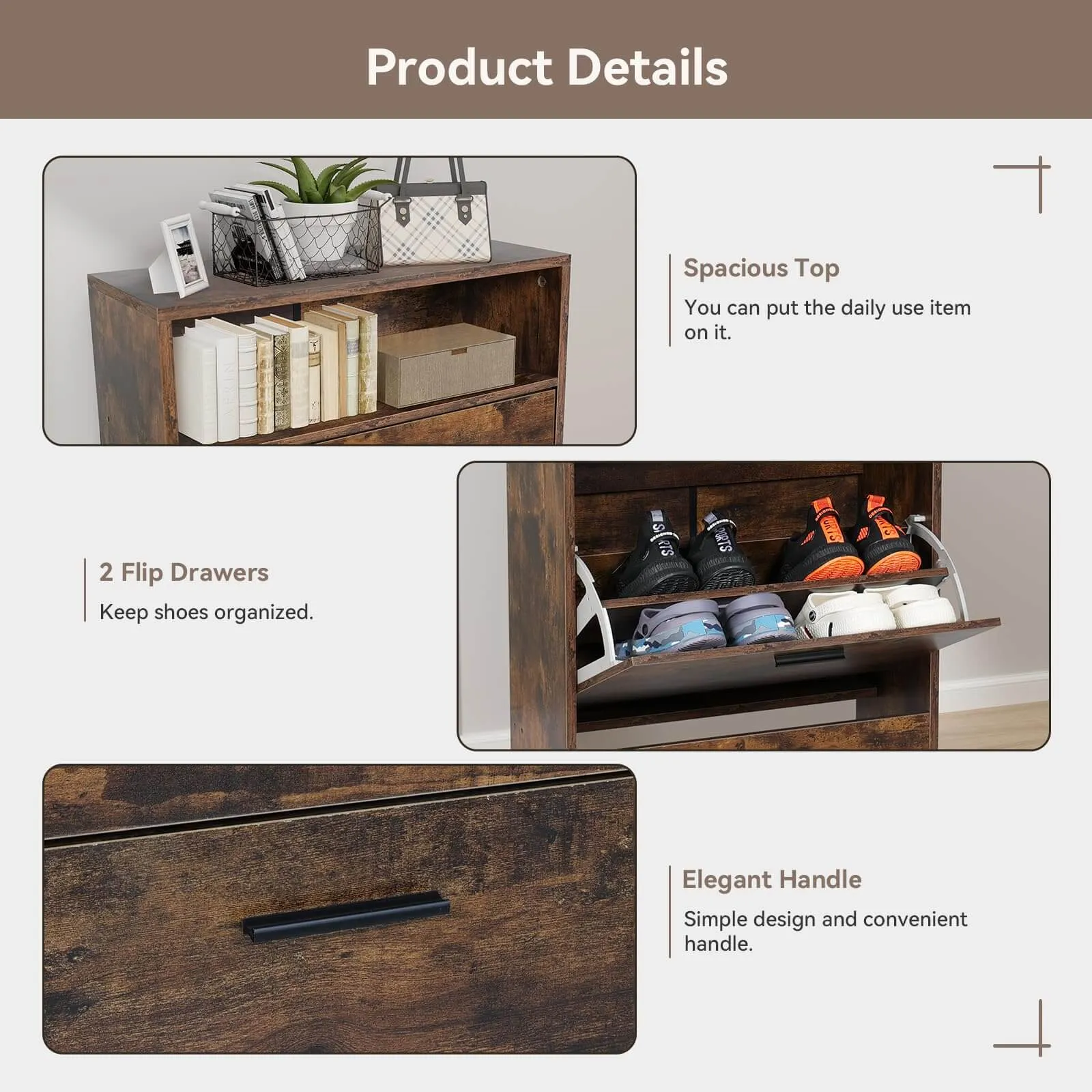 Slim Shoe Storage Cabinet IF040